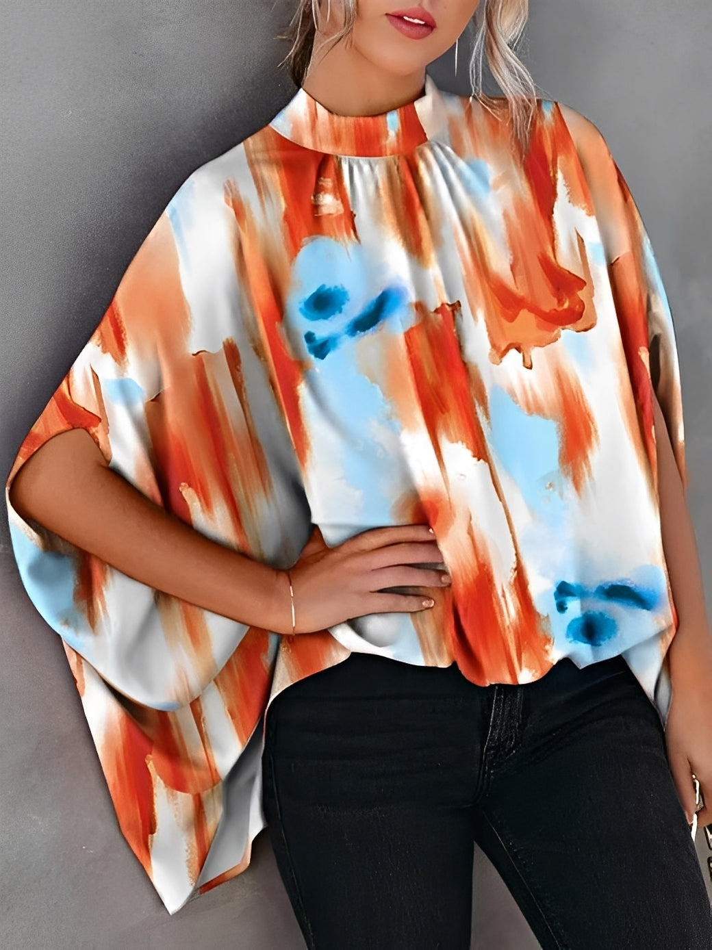 Nicola - Blusa Elegante con Flair para Mujeres