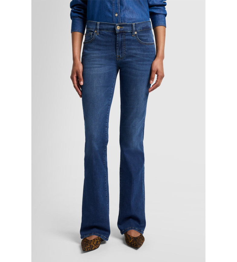 7 For All Mankind Jeans Bootcut Duchess azul