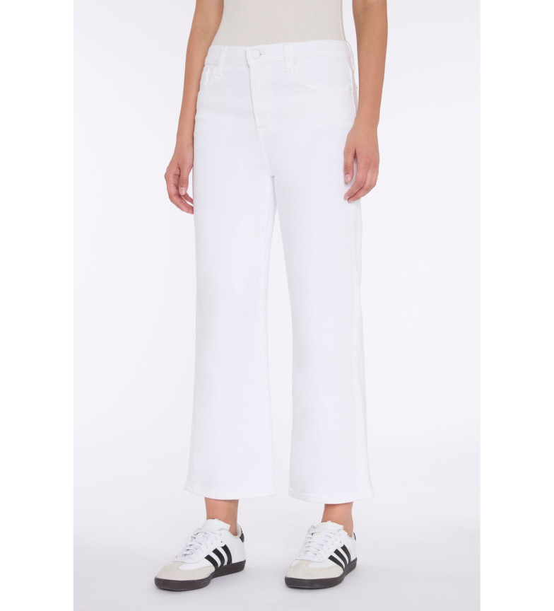 7 For All Mankind Jeans Cropped Alexa Soleil blanco