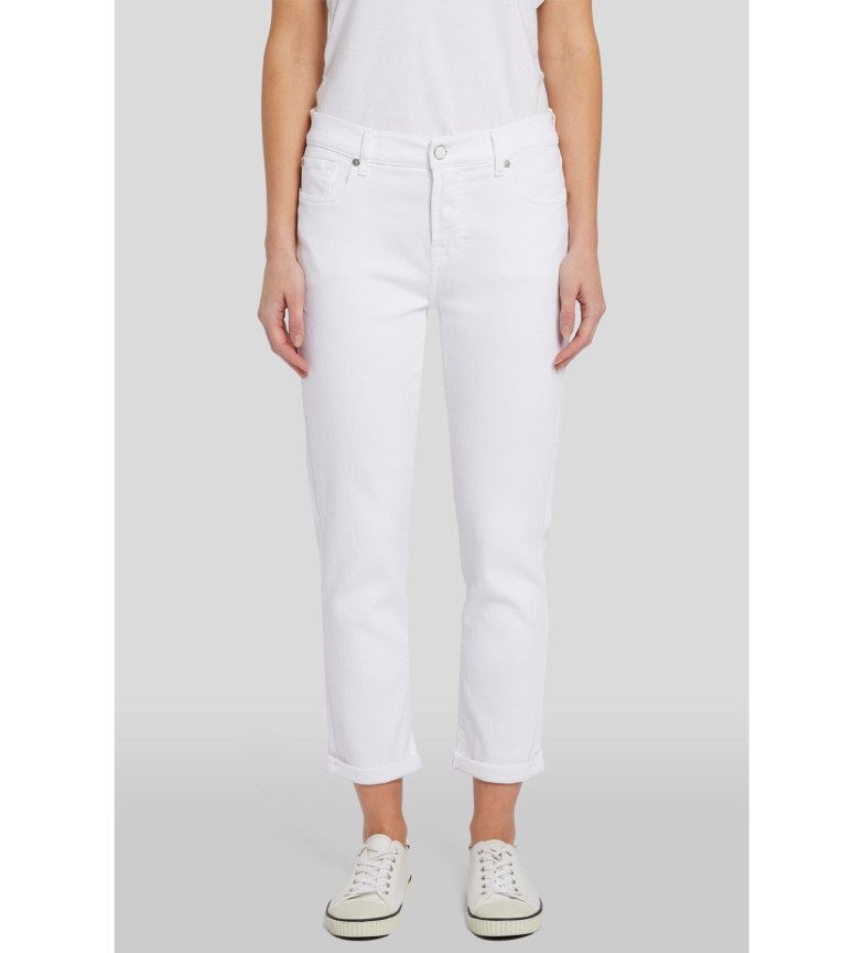 7 For All Mankind Jeans Josefina Soleil blanco