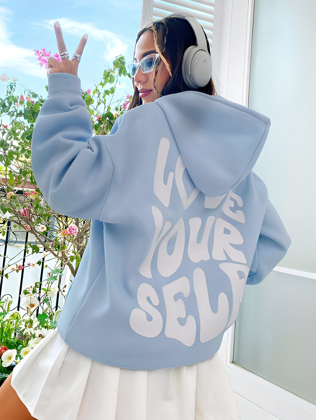 Marian - Moderna sudadera con diseño de declaración para mujeres