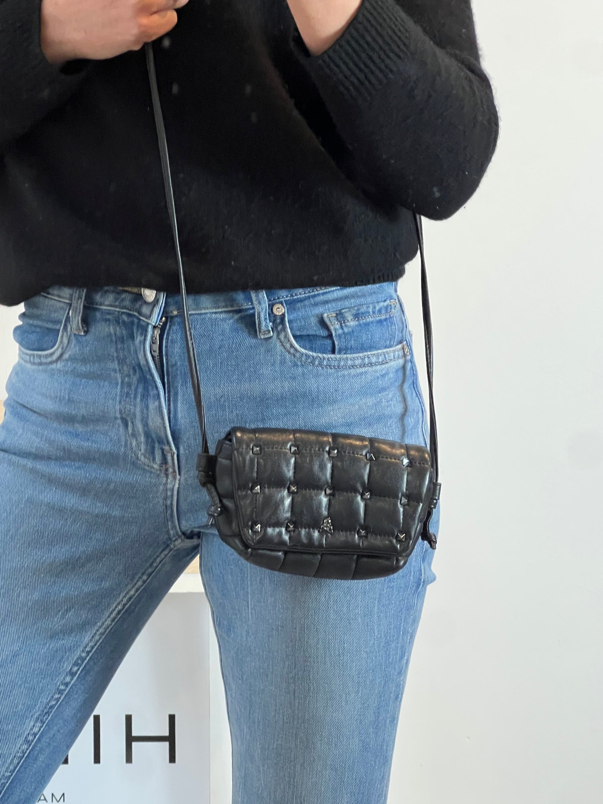 SCALPERS. Bolso mini peil acolchado