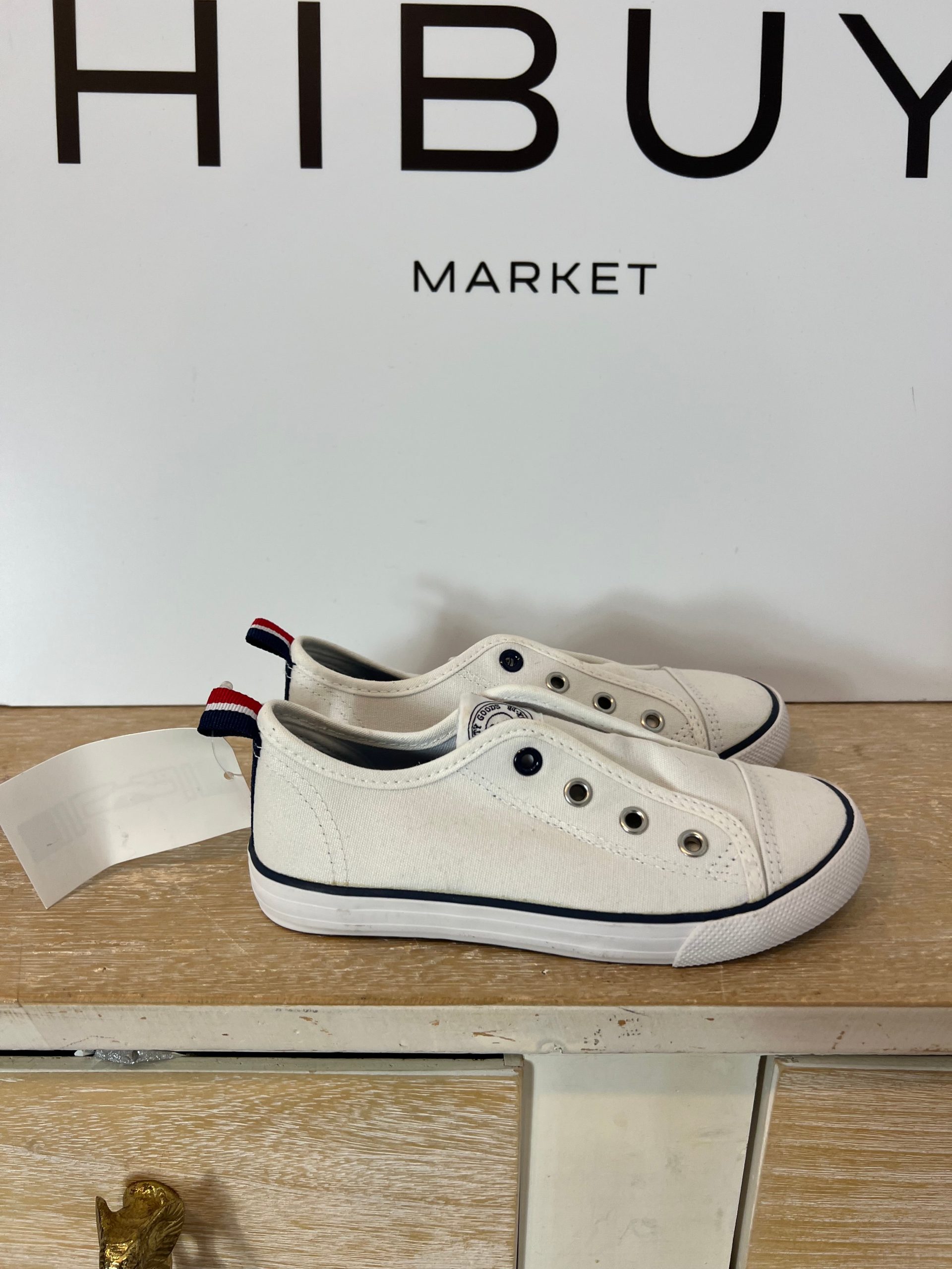 H&MZapatillas lona sin cordones. T 29