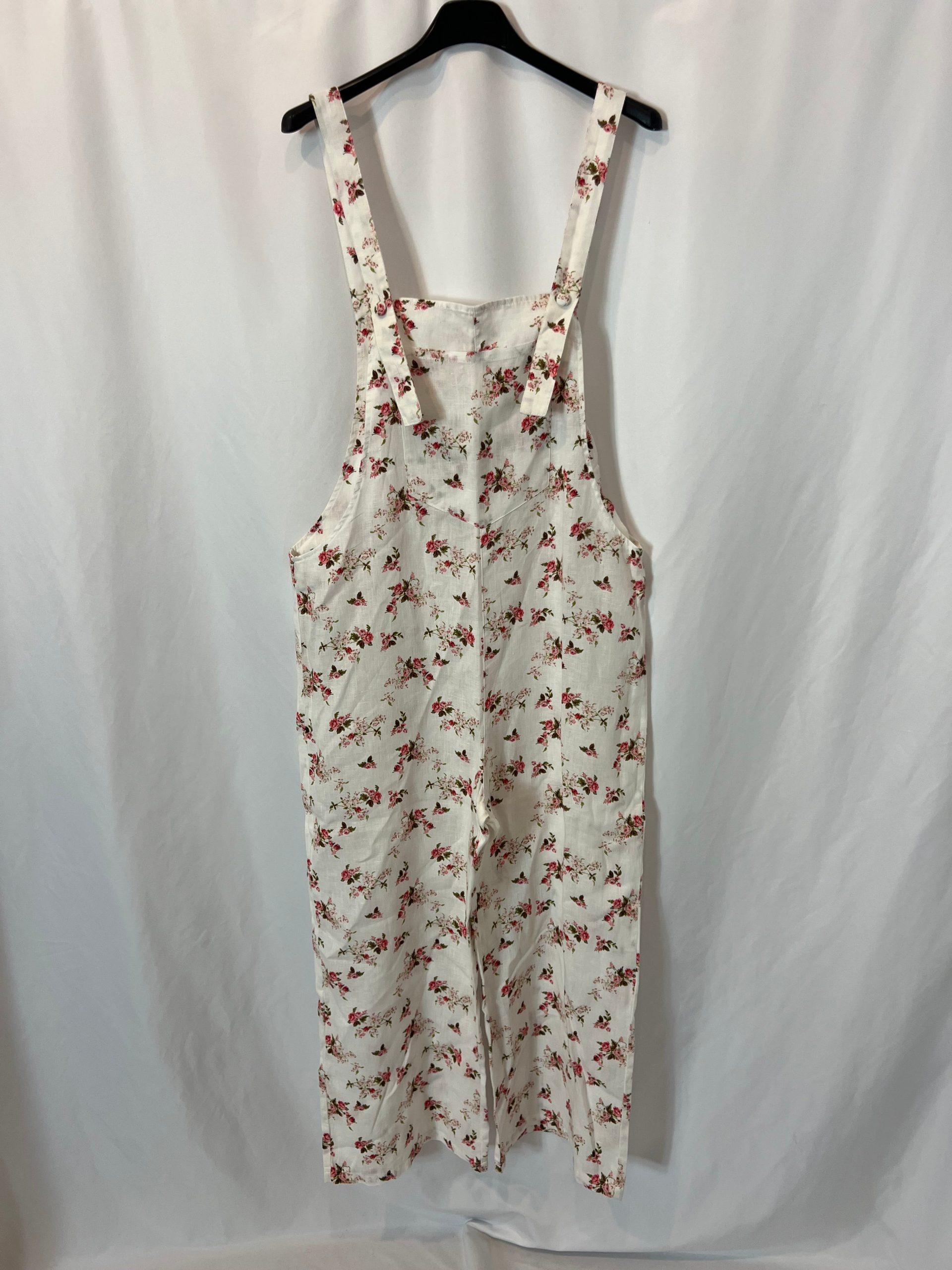 ZARA. Peto lino flores. T S