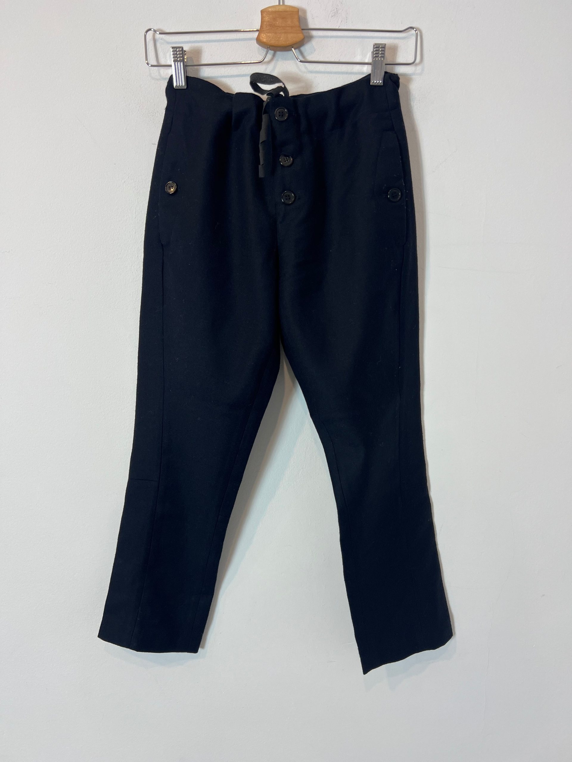 MARNI. Pantalón azul lana T.36