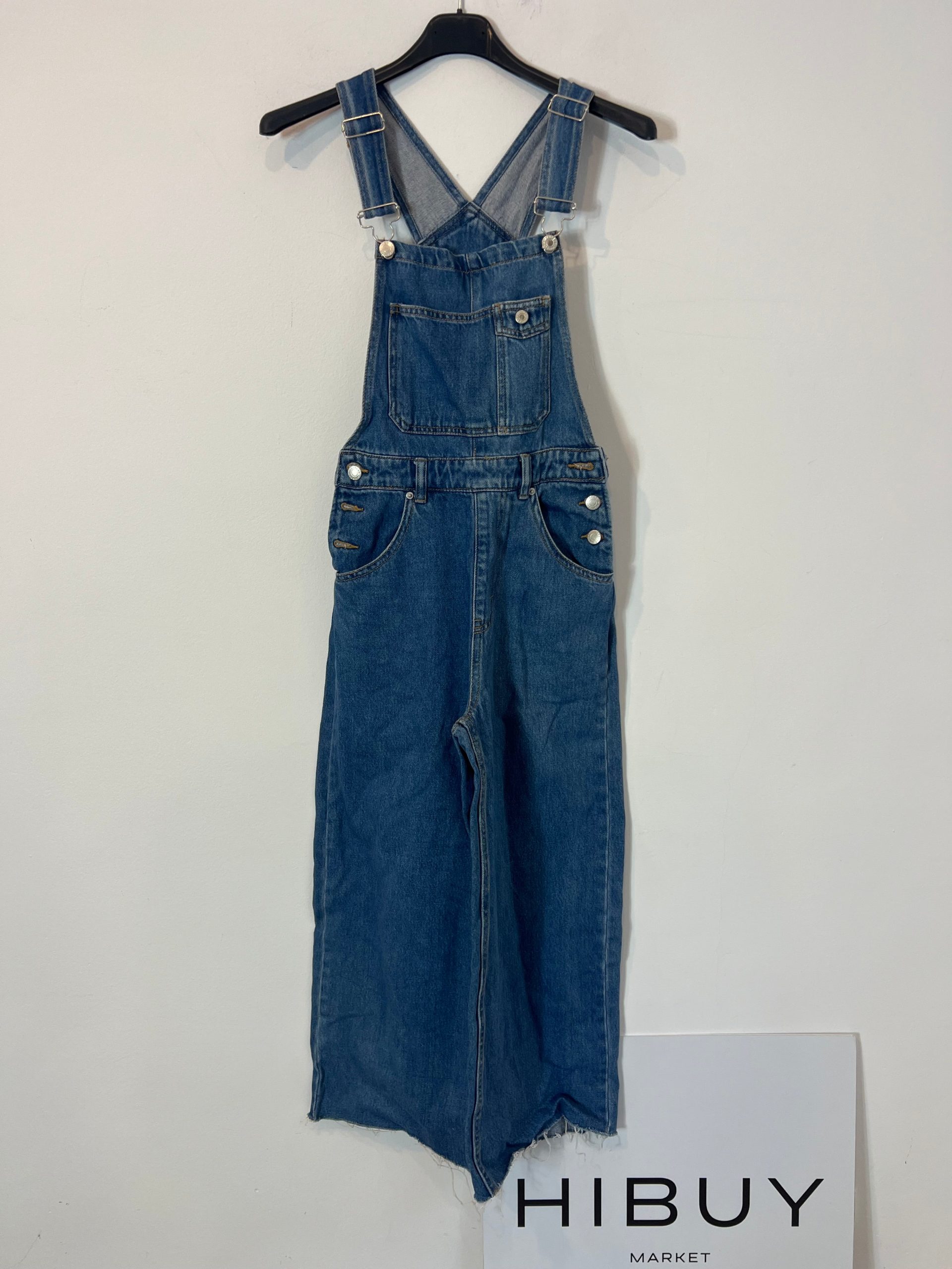 PULL&BEAR. Peto vaquero culotte. T XS