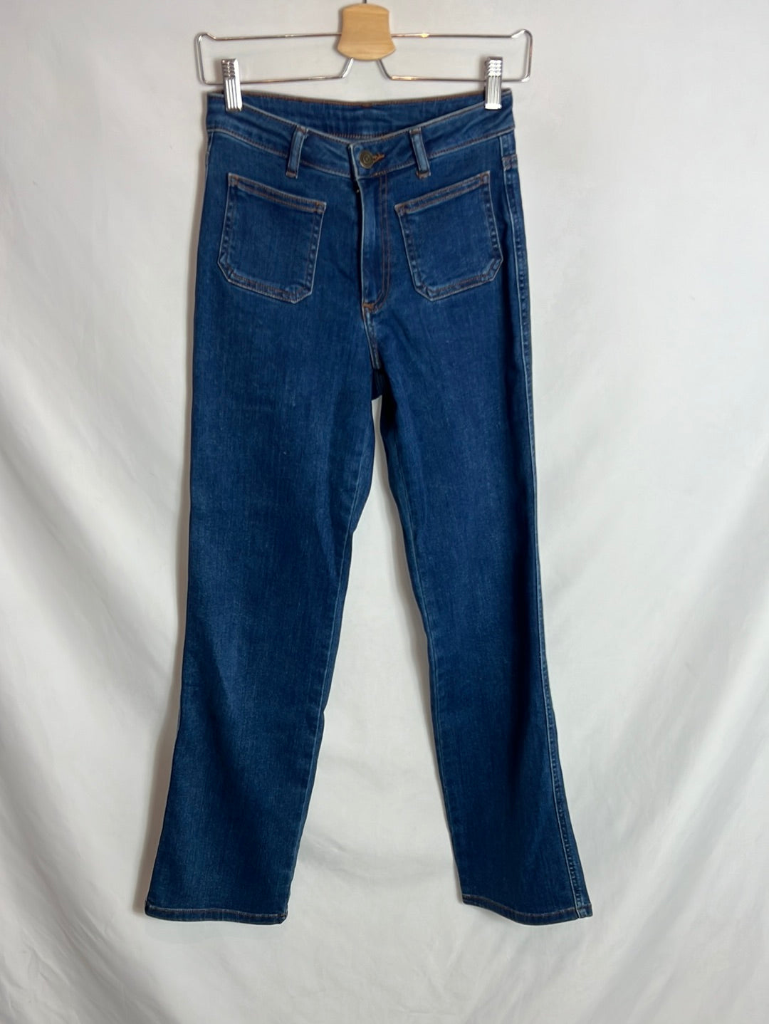 LLOYD’S. Denim estilo retro elastico. T 36