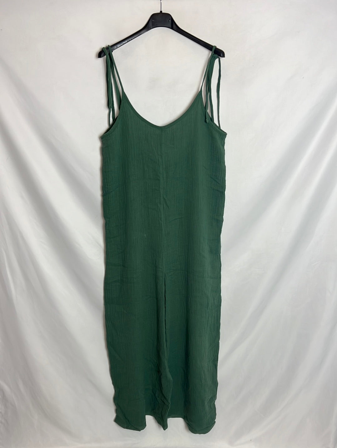 RENATTA&GO. Mono verde culotte textura. TU(M/L)