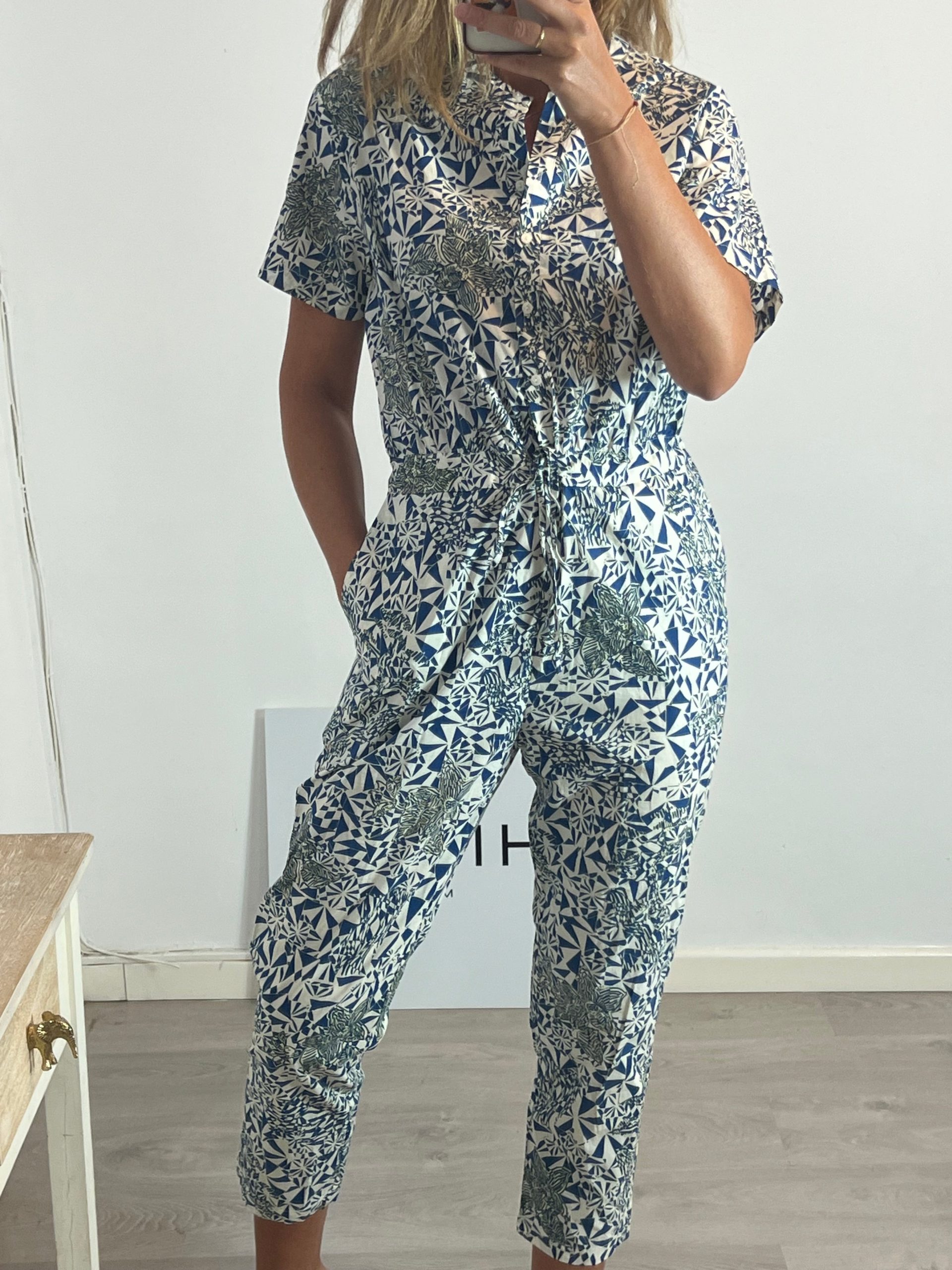 ARTLOVE. Mono estampado azules. T 38