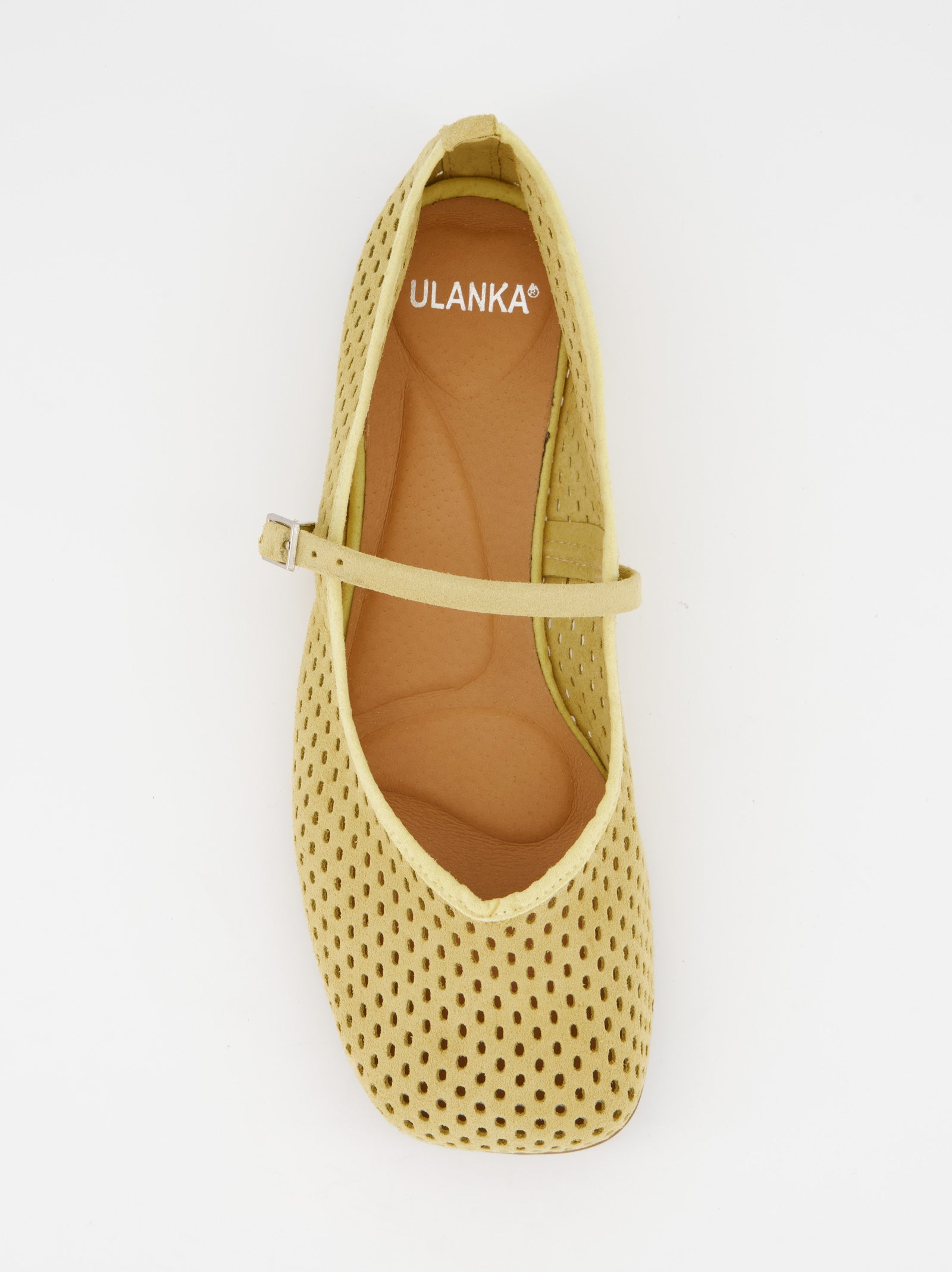 Bailarinas Mary Jane de ante troquelado - Muni