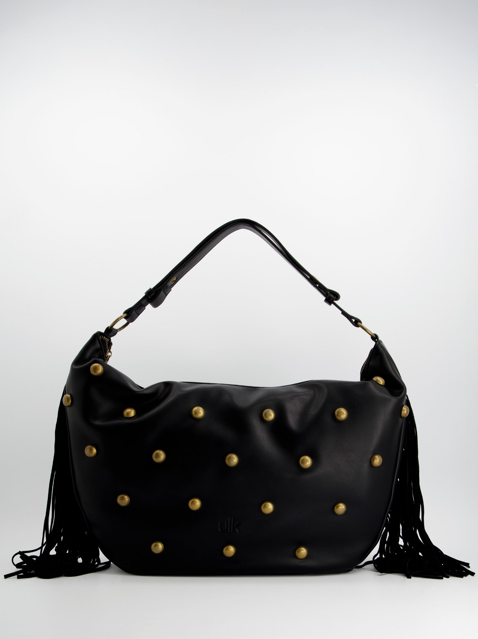 Bolso con tachuelas y flecos - ULK Goudust
