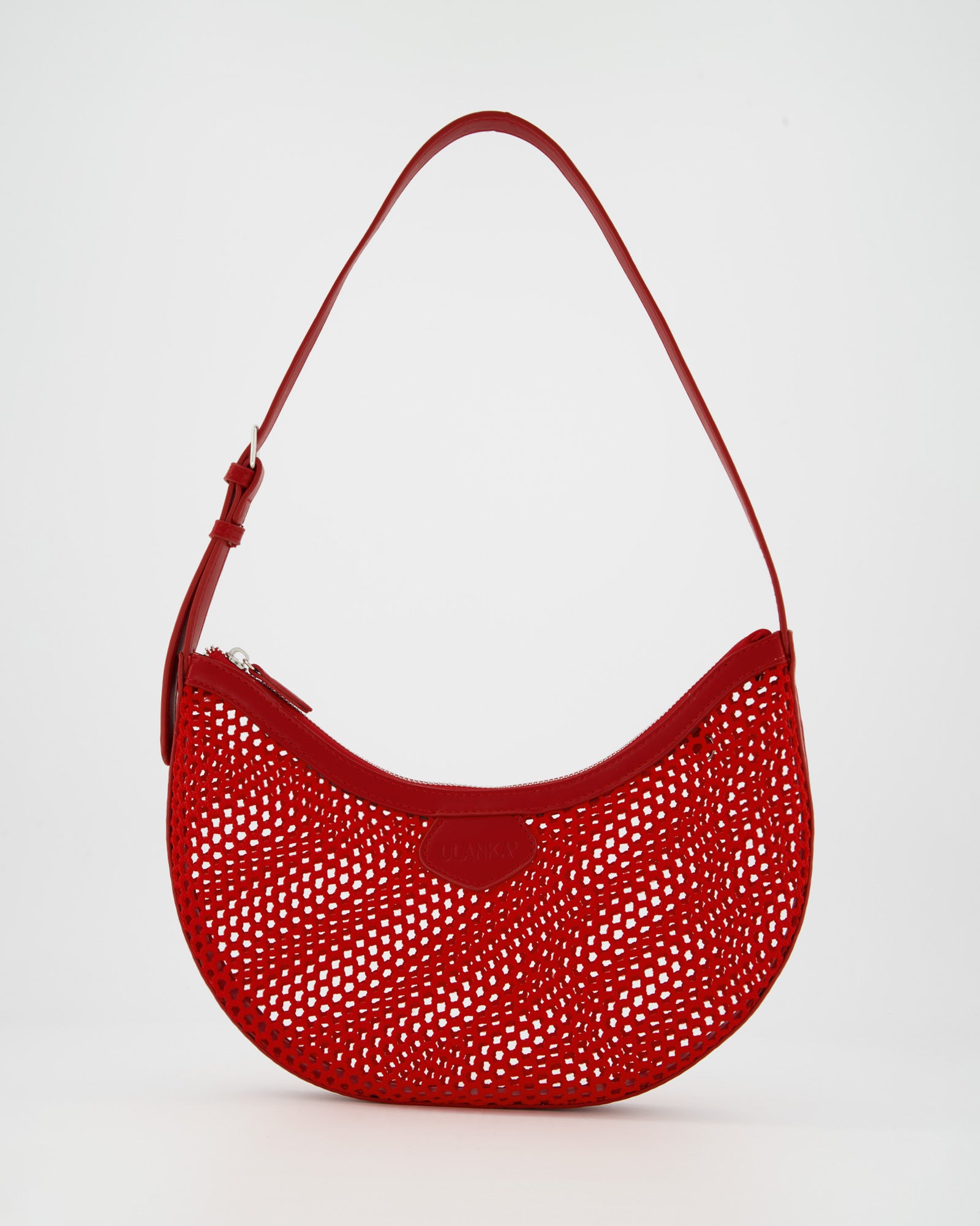 Bolso de hombro mesh rojo - Lary