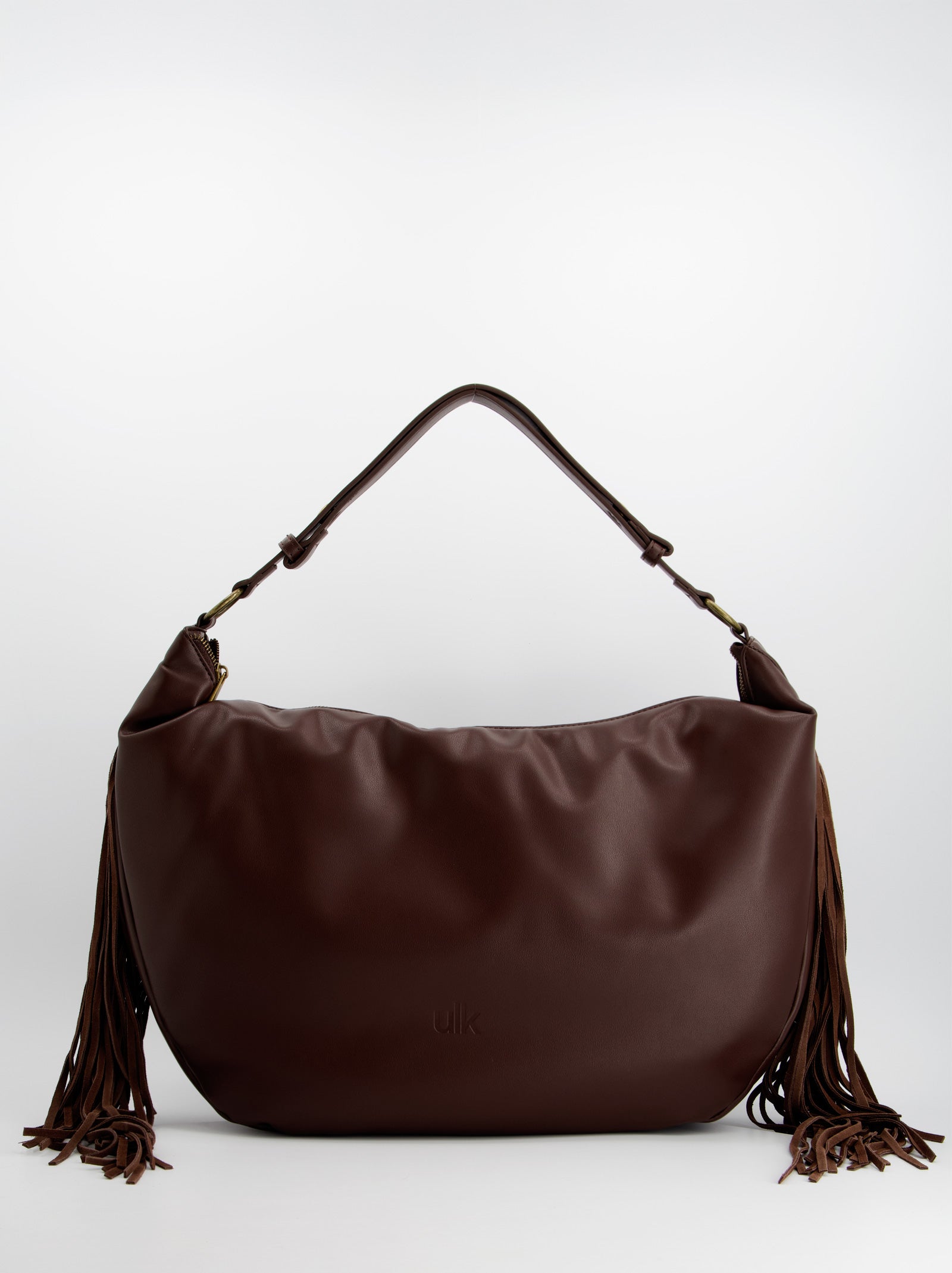 Bolso de piel con flecos - ULK Goudu