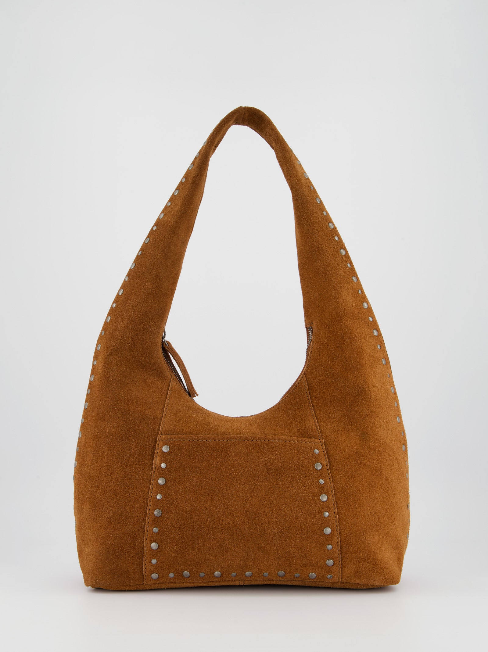Bolso de piel con tachuelas - Francesca