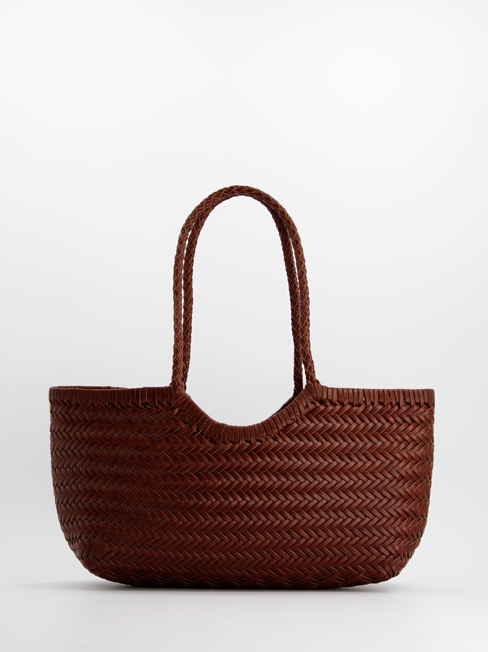 Bolso shopper de piel trenzada - ULK Romi