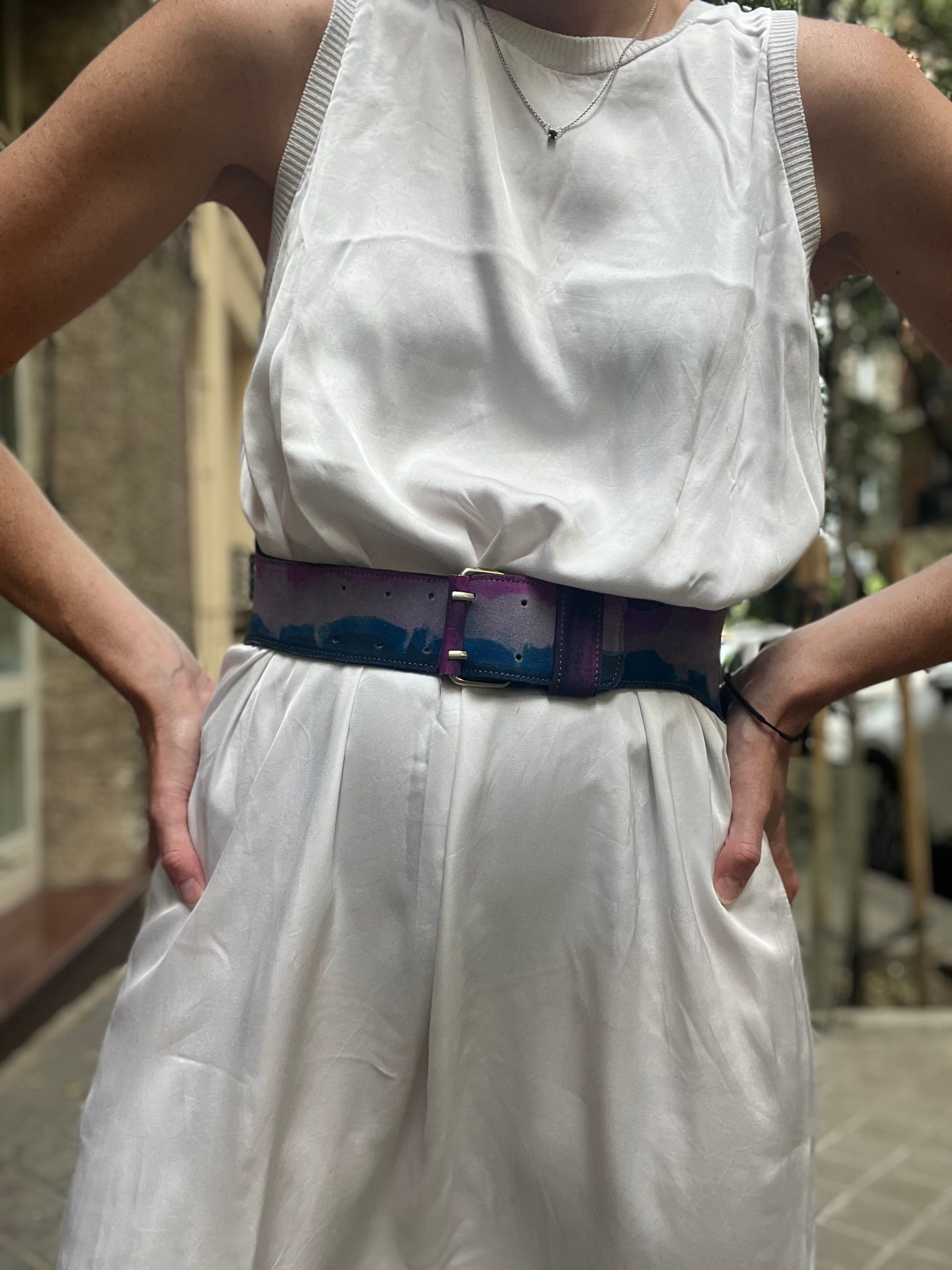 OTRAS. Fajín pie tie dye. T s