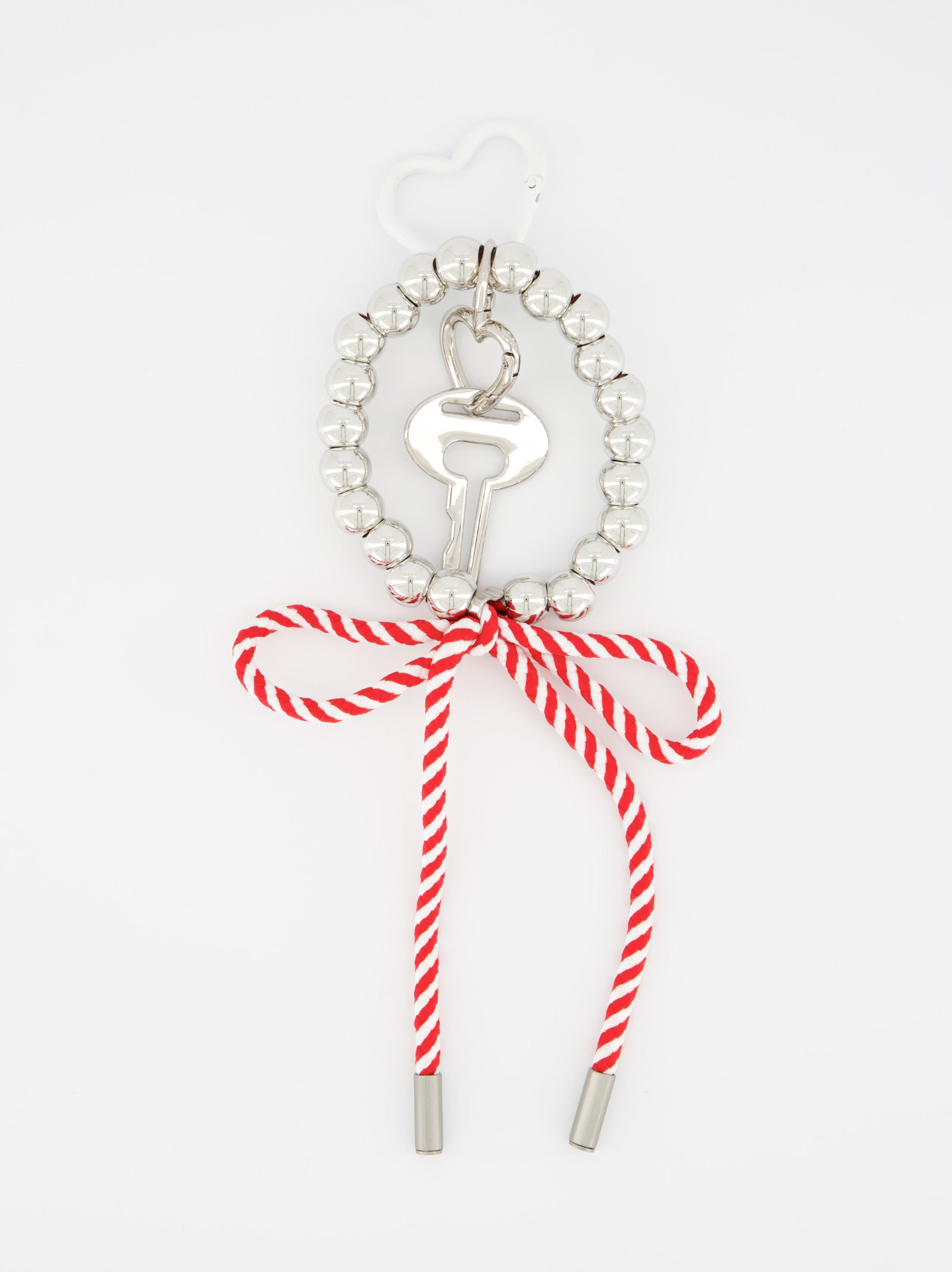 Charm llave metálica con lazo - Key