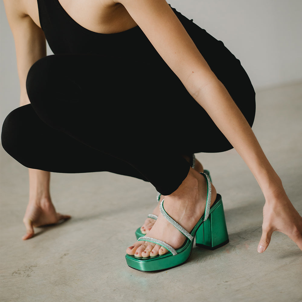 Crush by Ulanka Rebound - Sandalias de tacón