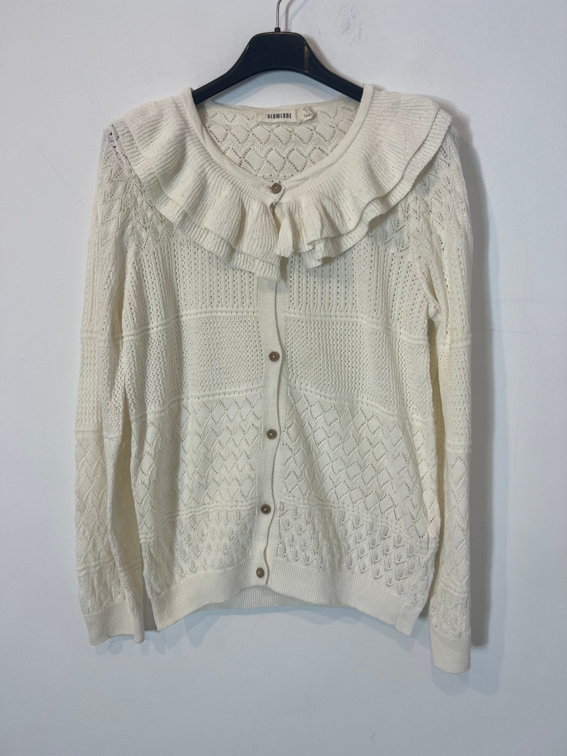 SLOWLOVE. Jersey abotonado cuello T.xs