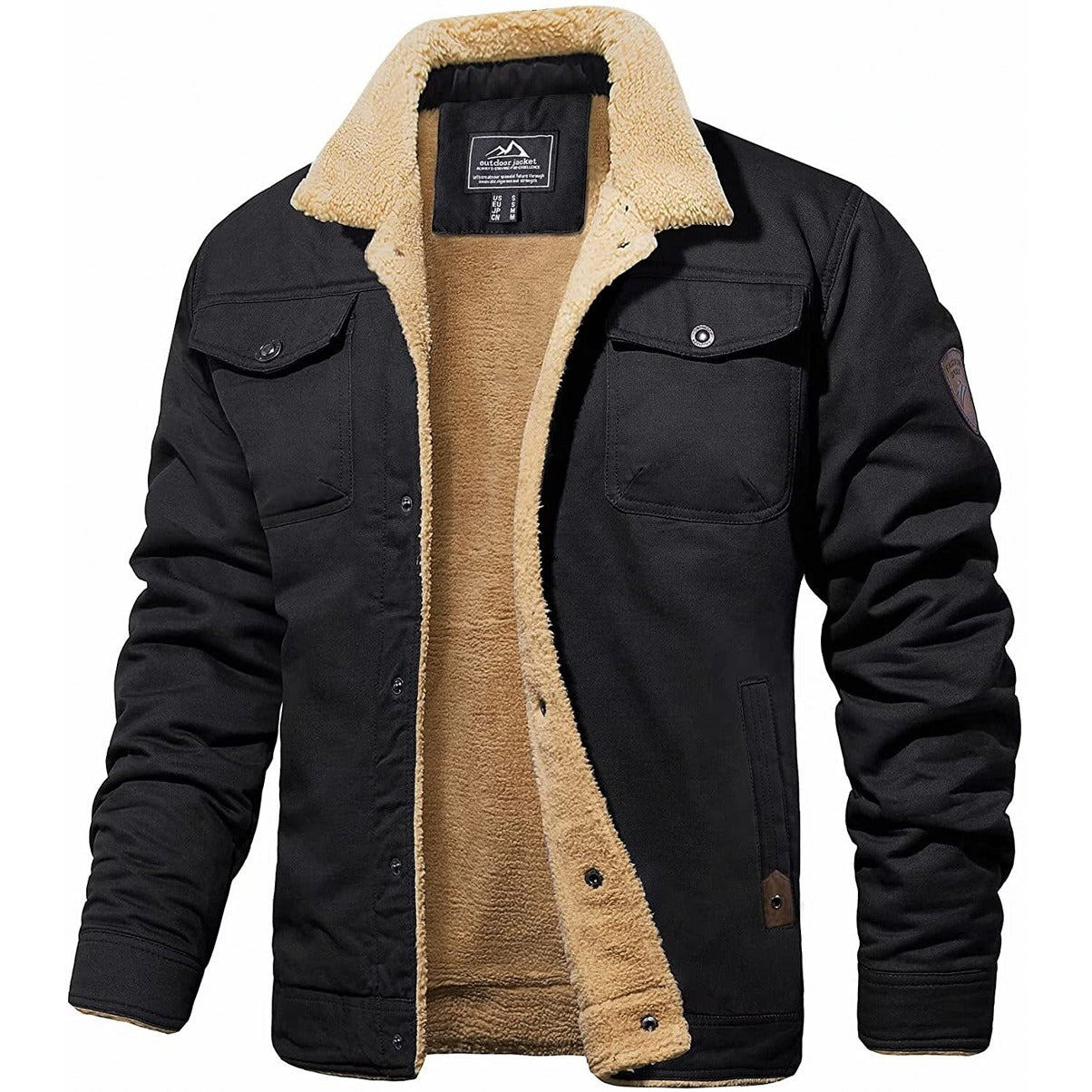 Chris - Chaqueta Bomber Vintage para Hombres