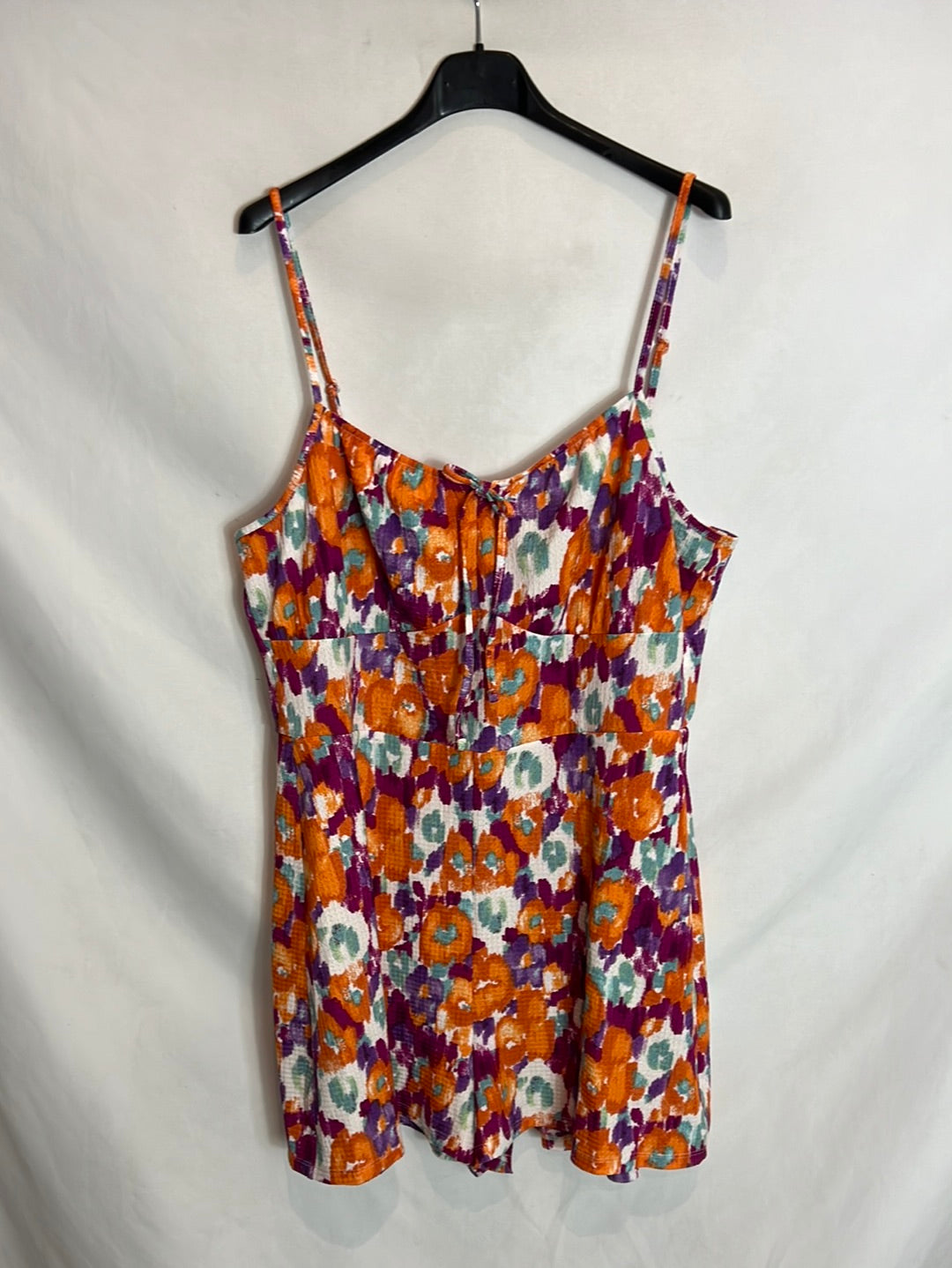 PRIMARK. Mono corto flores. T L