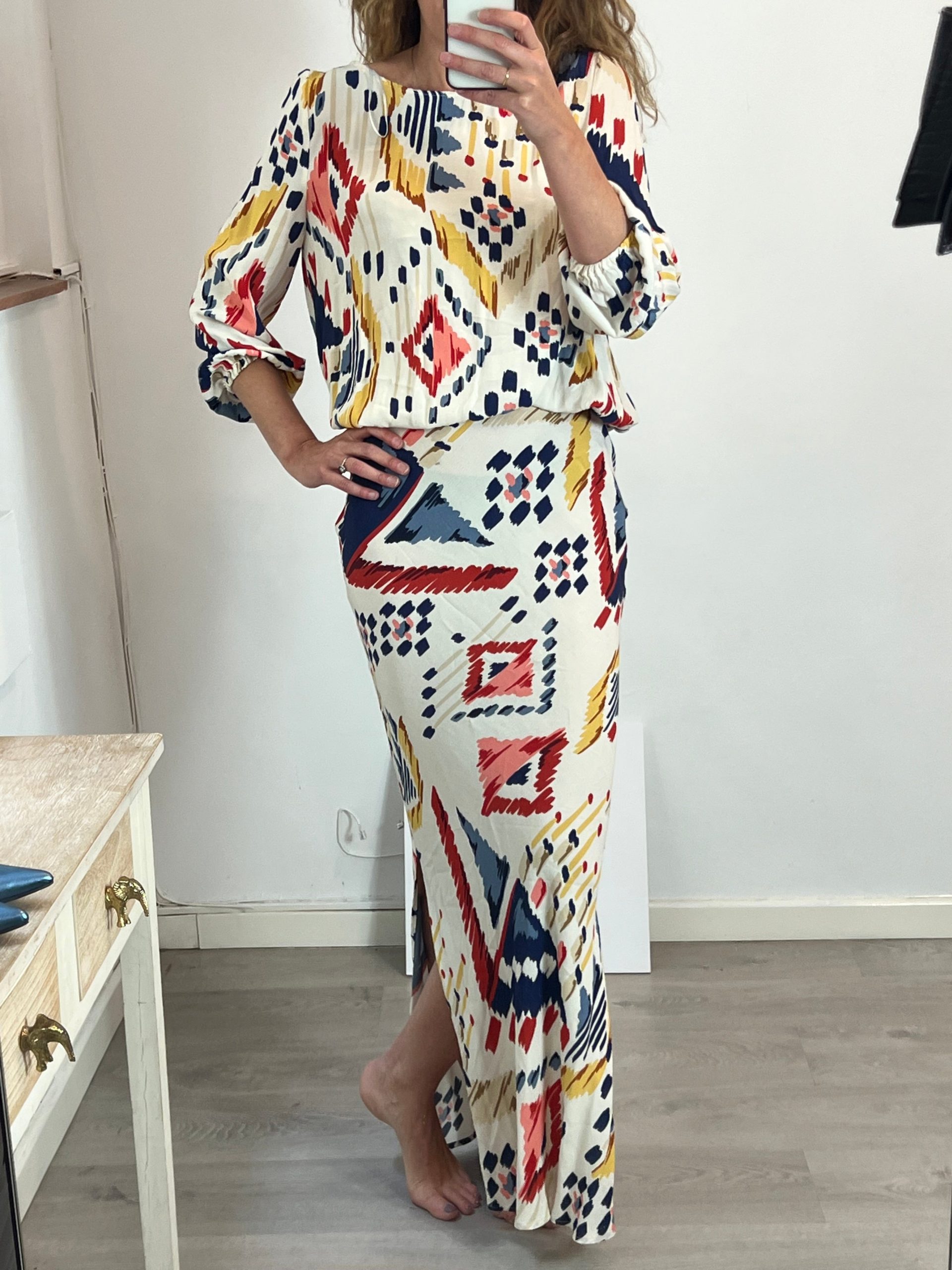 COOSY. Total look tie dye T.s