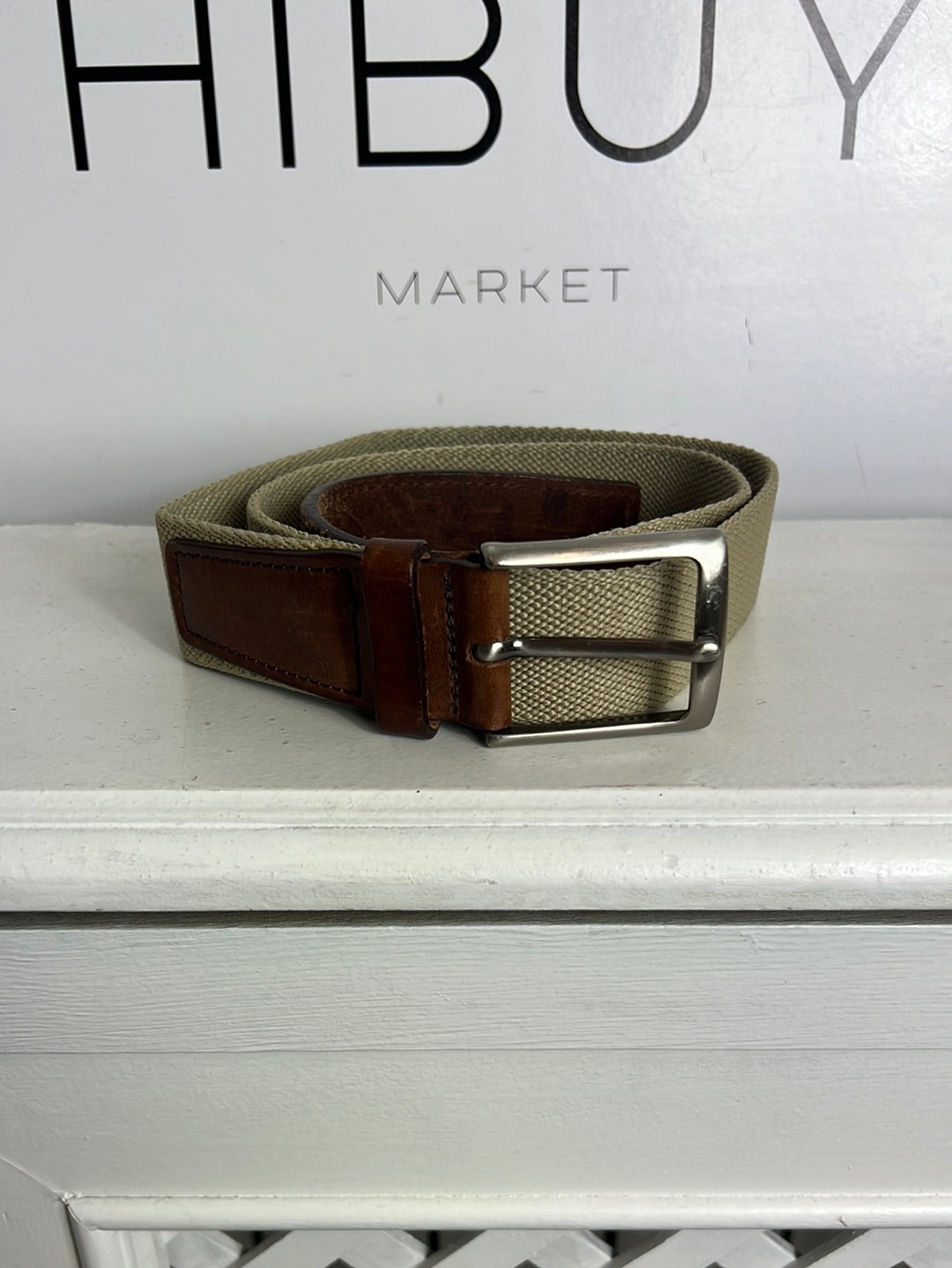 GILMART. Cinturón doble textura. T M