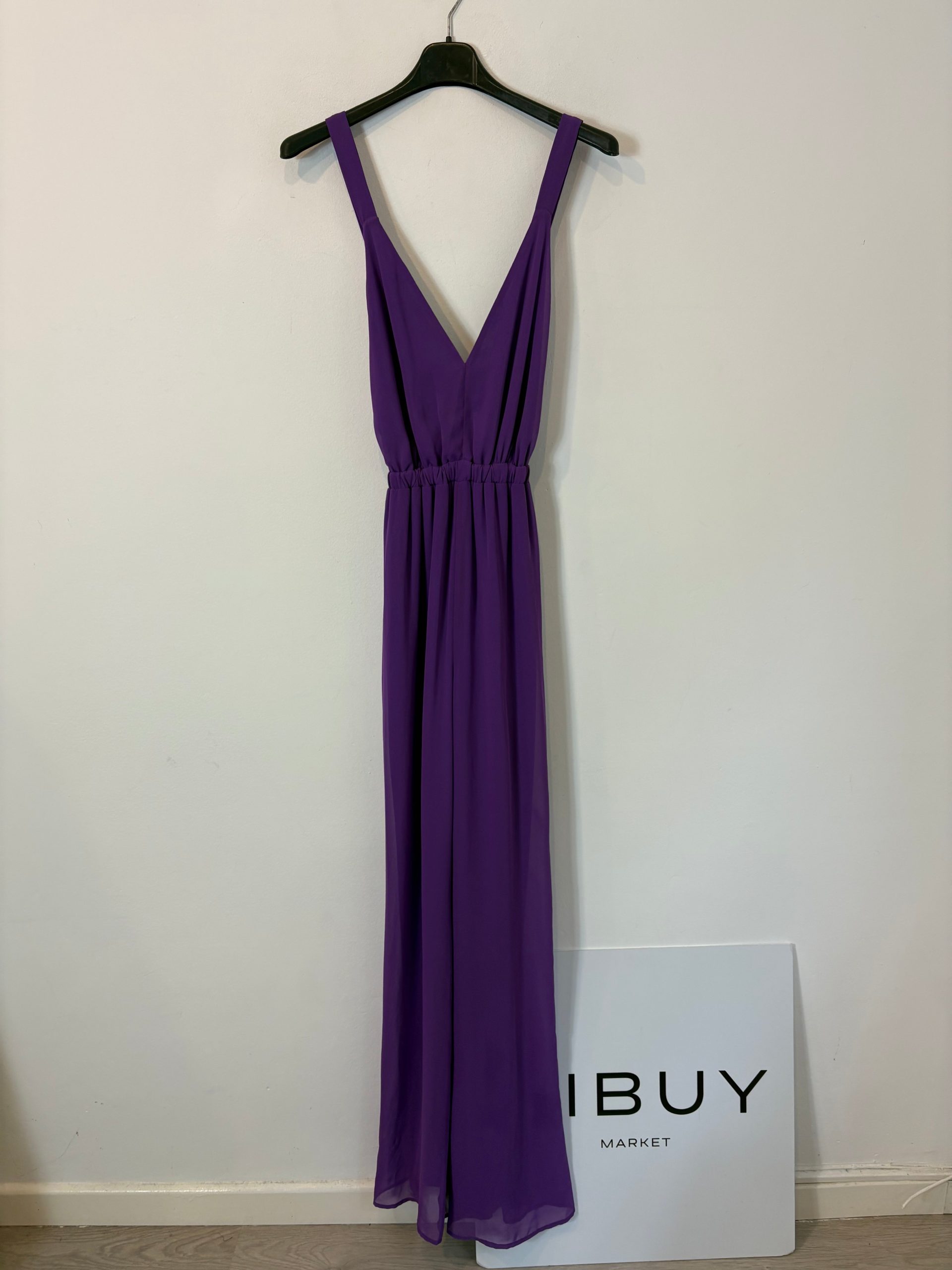 LADY PIPA. Mono largo fluido espalda cruzada. T S