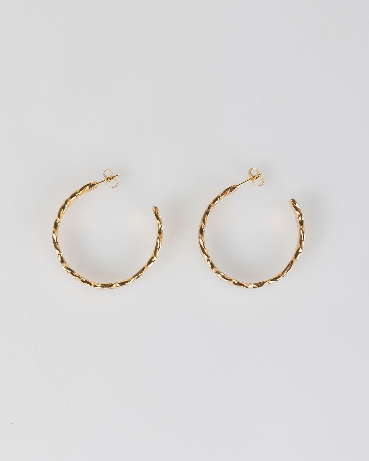 Pendientes aros con estructura