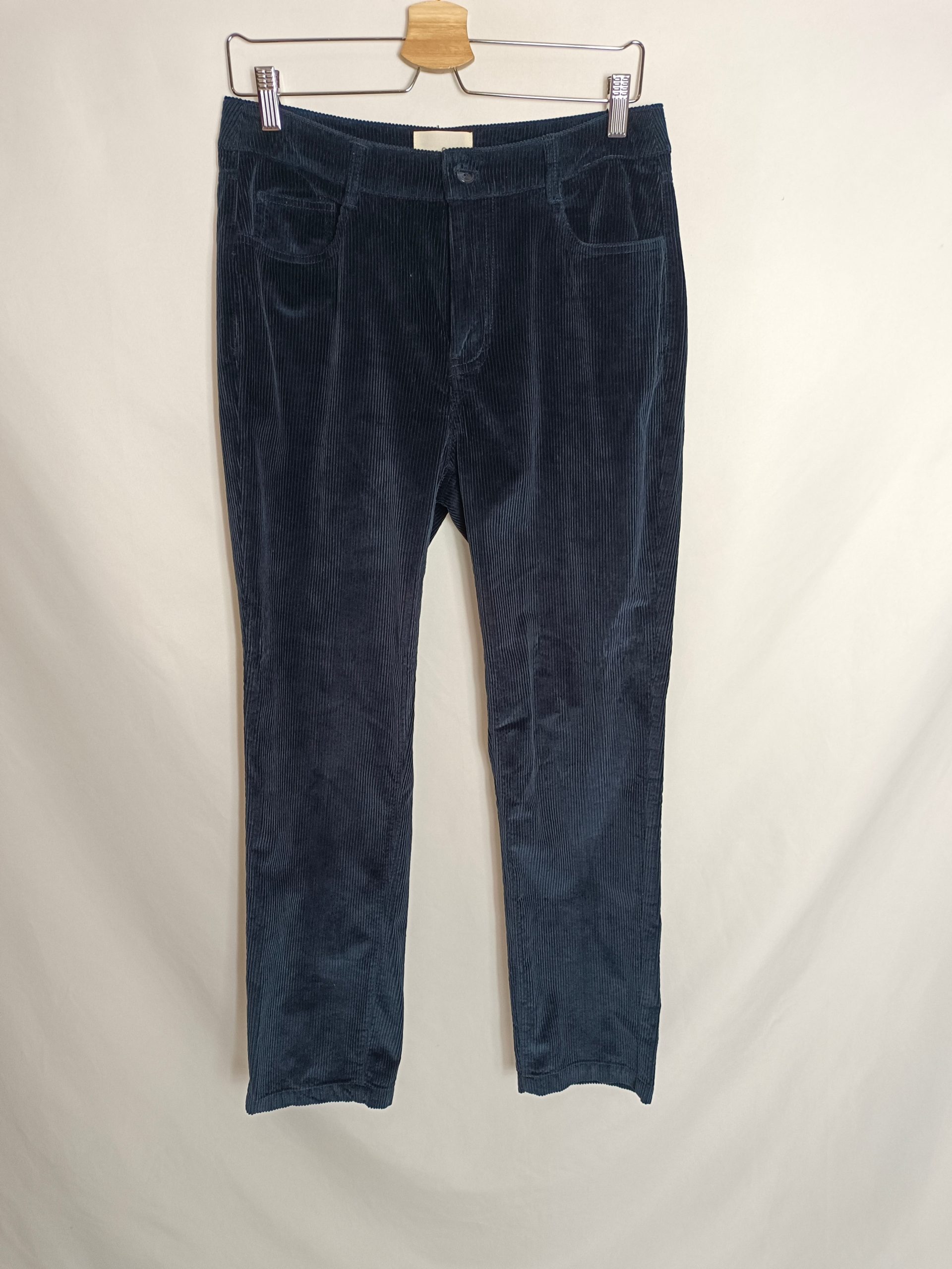 ESE O ESE. Pantalón azul pana T.40