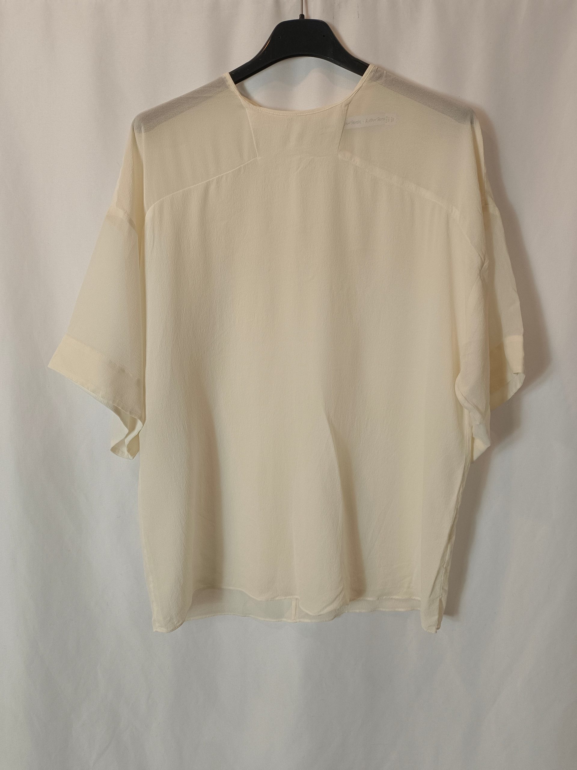 &OTHER STORIES. Blusa beige fluida T.34