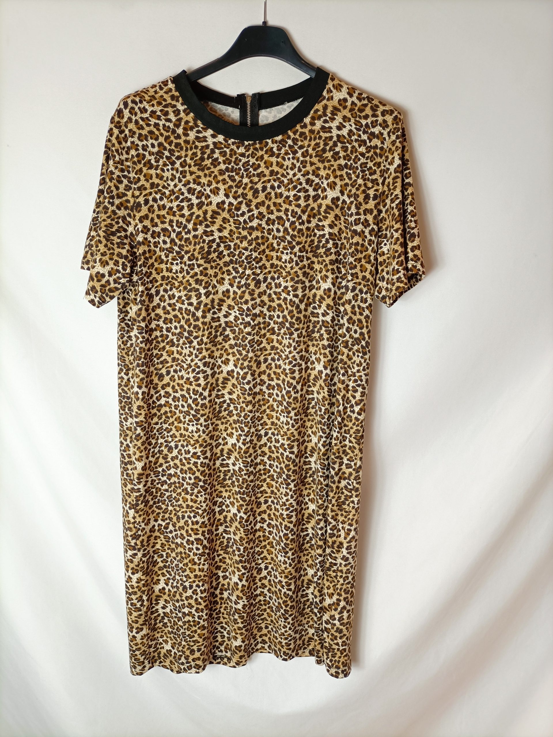 MULAYA. Vestido animal print. T S