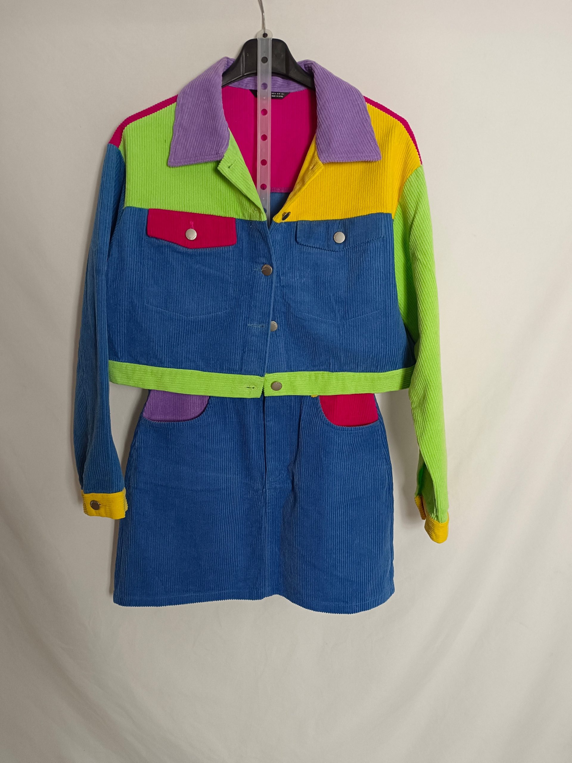 SHEIN. Total look pana colores T.m