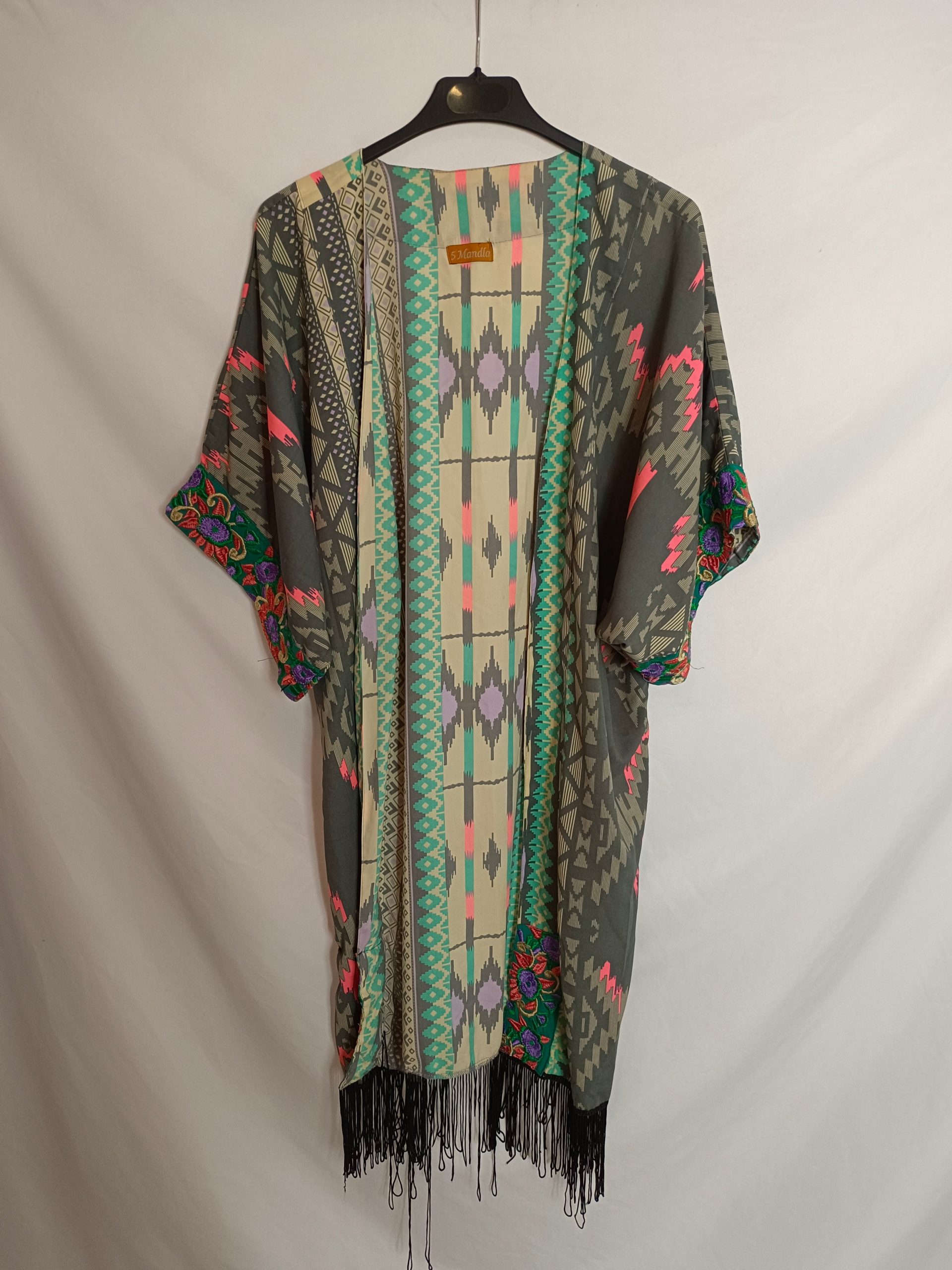 5 MANDLA. Kimono étnico bordado Tu (m)