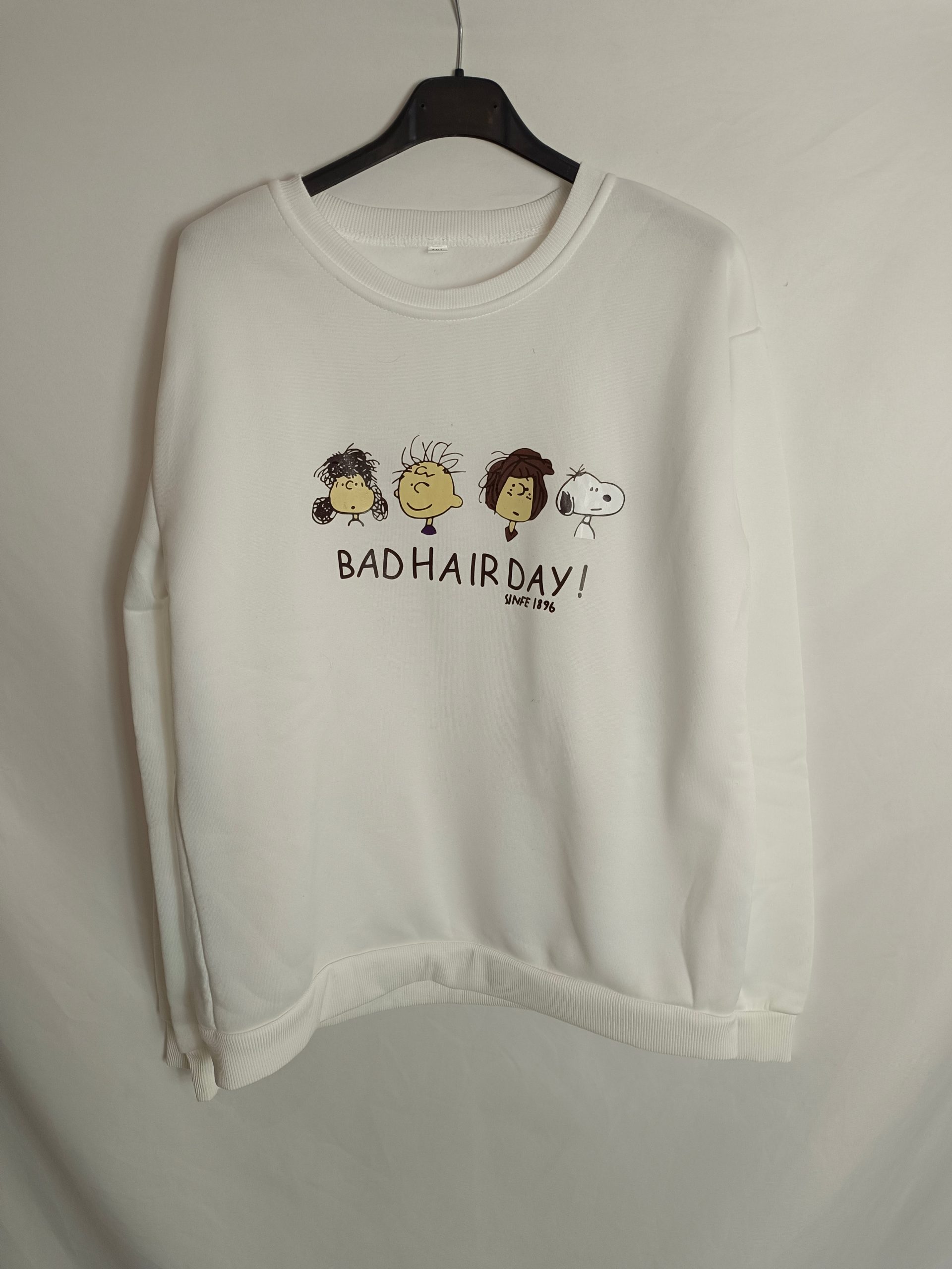 OTRAS. Sudadera blanca "snoopy" T.2xl