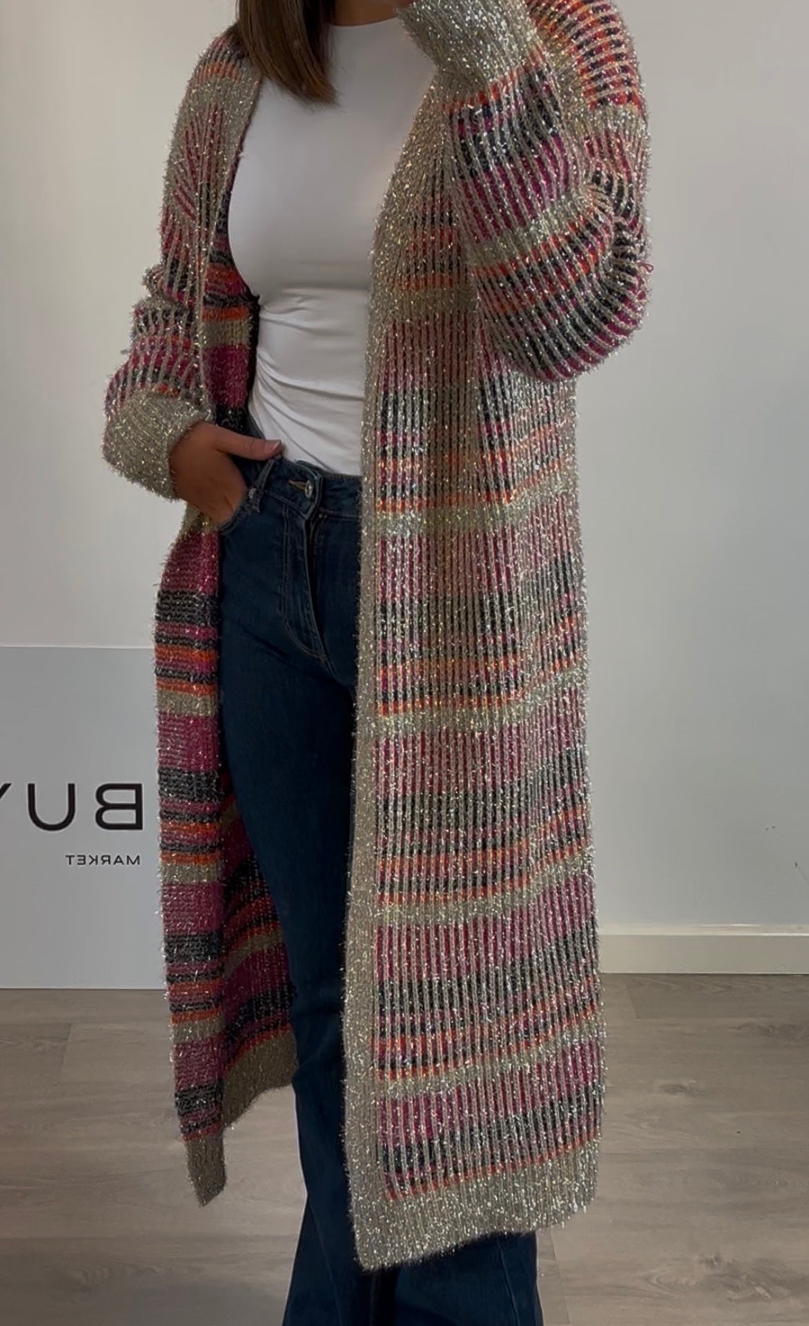 VILAGALLO. Chaqueta punto colores. T S