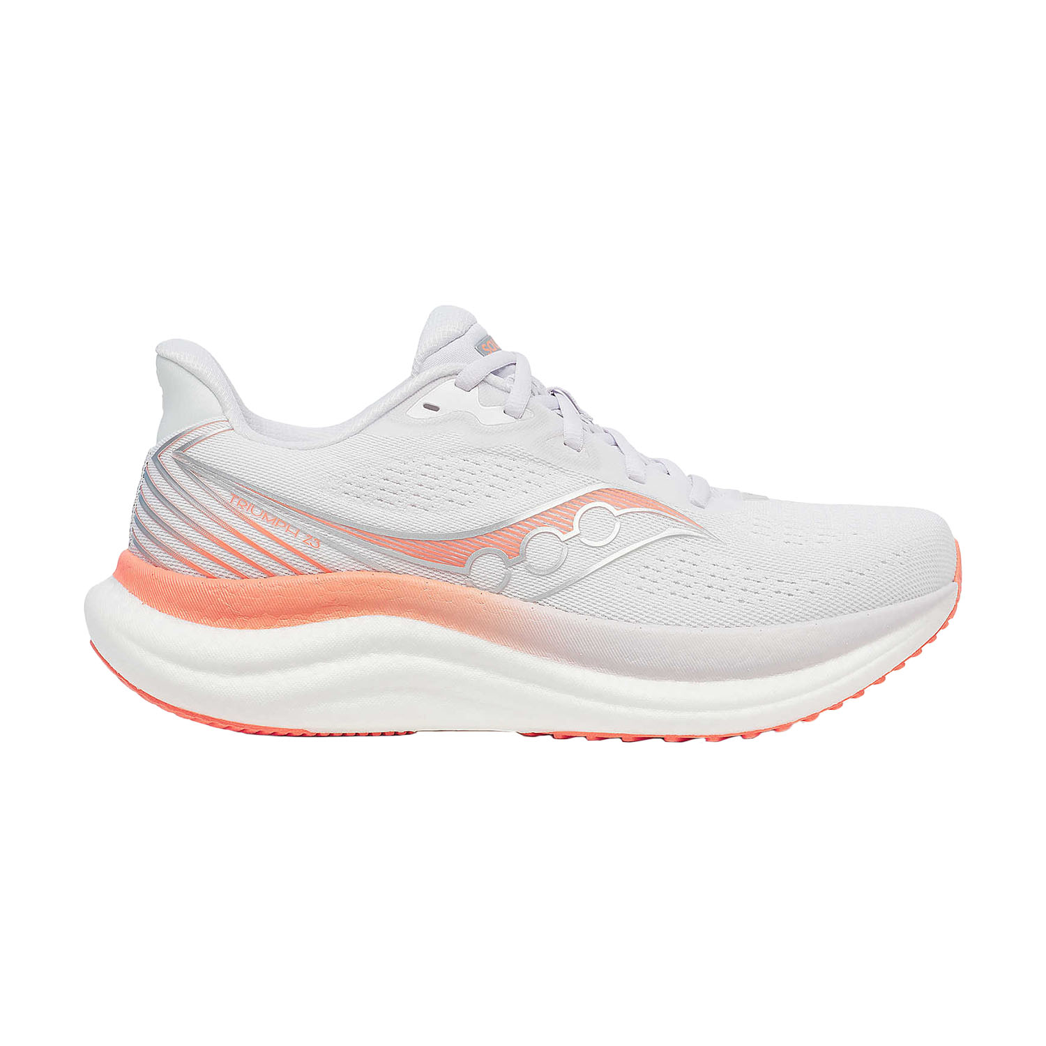 Saucony Triumph 23 Zapatillas Running Neutras Mujer White/Wistful