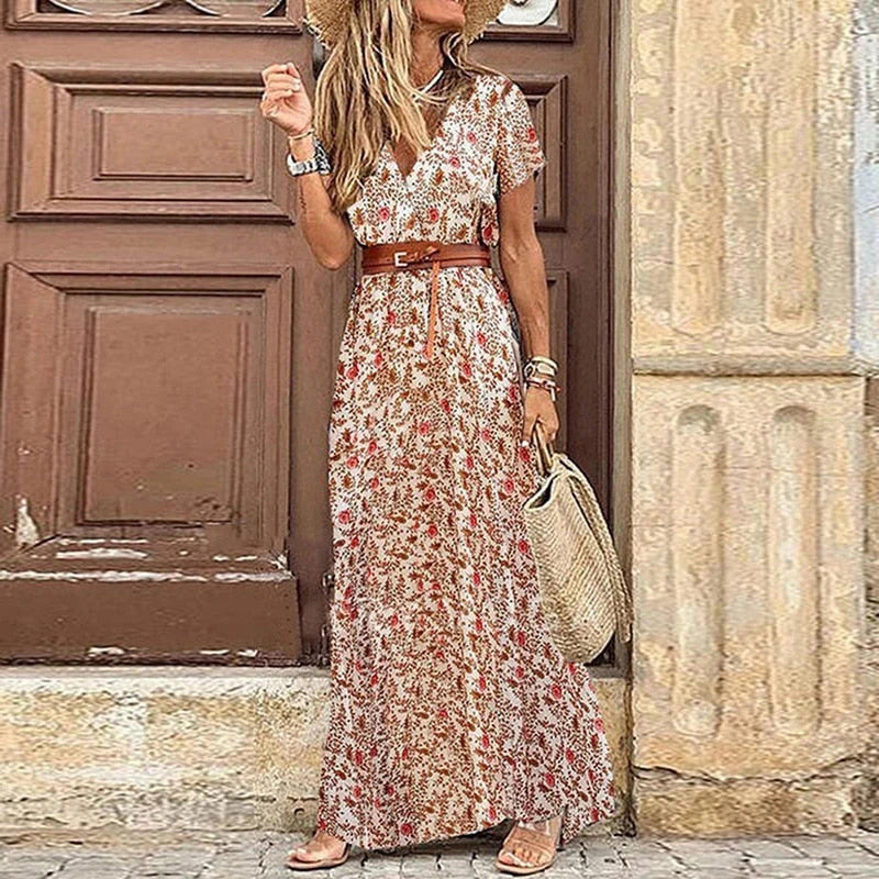 Wengel – Vestido Maxi Boho Espíritu Libre