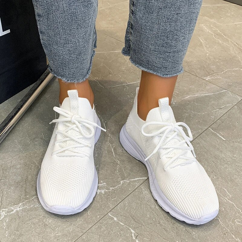 Brinley - Zapatos cómodos y transpirables con cordones