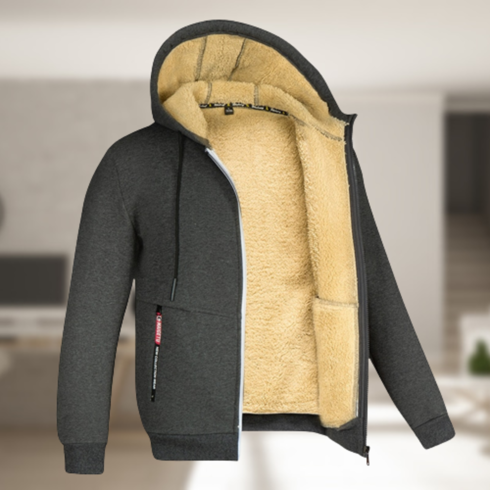 Andrew – Chaqueta de invierno con capucha de forro polar