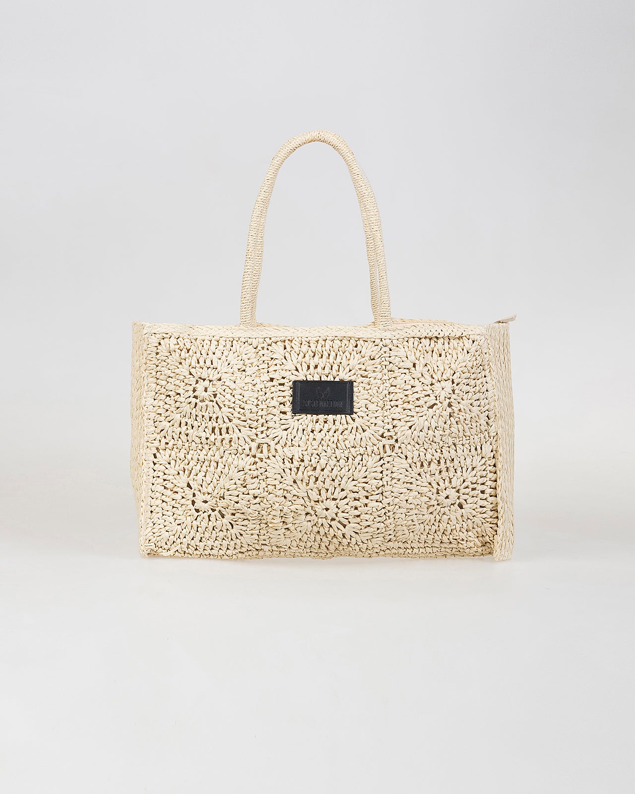 Bolso efecto crochet