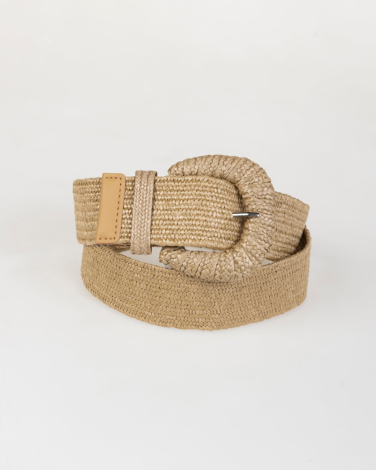 Cinturón elástico rafia