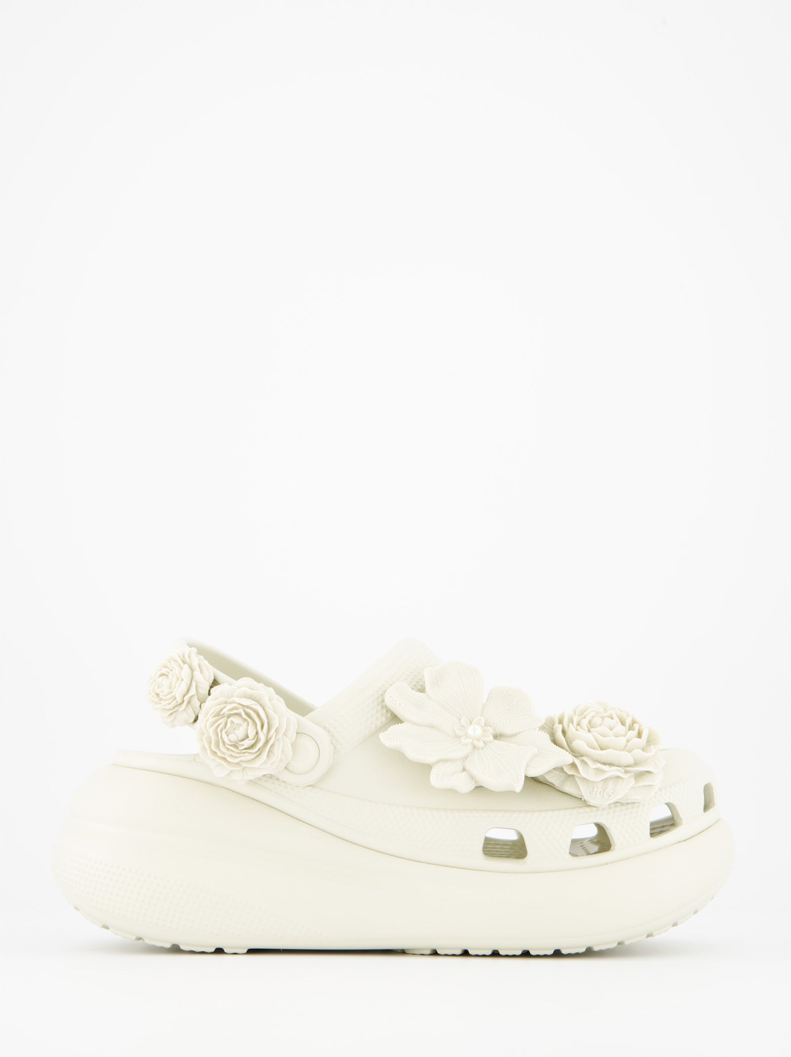 Zuecos de goma con plataforma Crocs Crush Bouquet