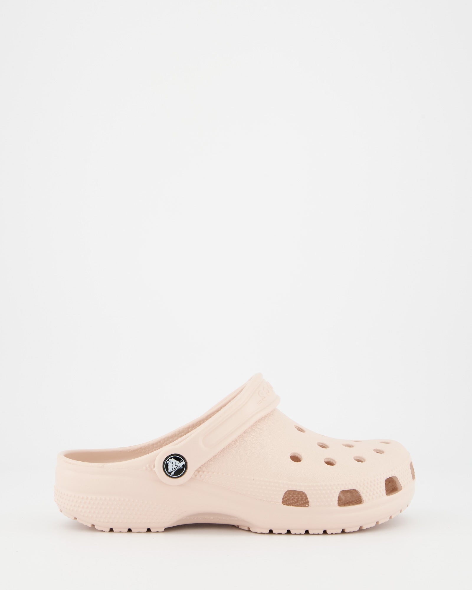 Zuecos de goma rosa palo de Crocs