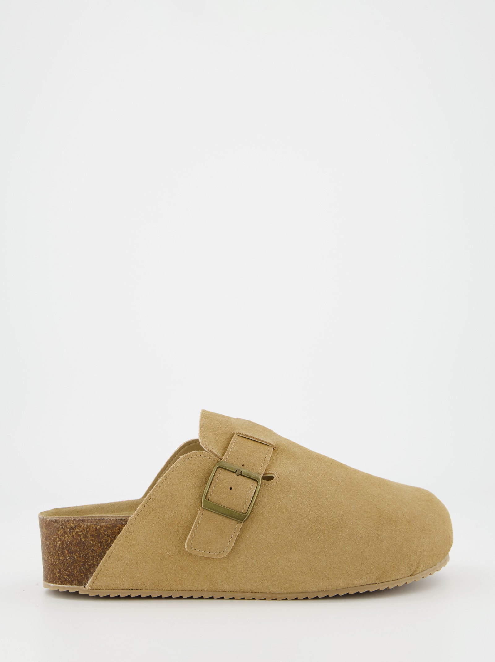 Zuecos de piel con plataforma - Houston