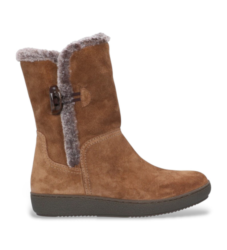 Alpe Botines de piel Urban marrón