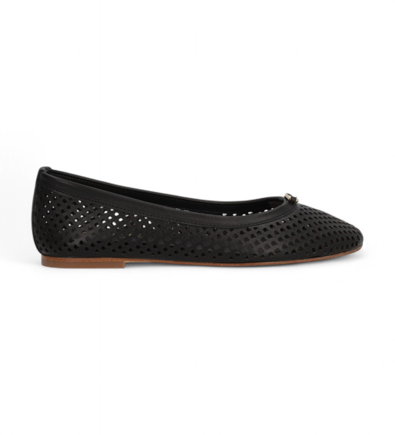 Alpe Bailarinas de Piel Liss negro