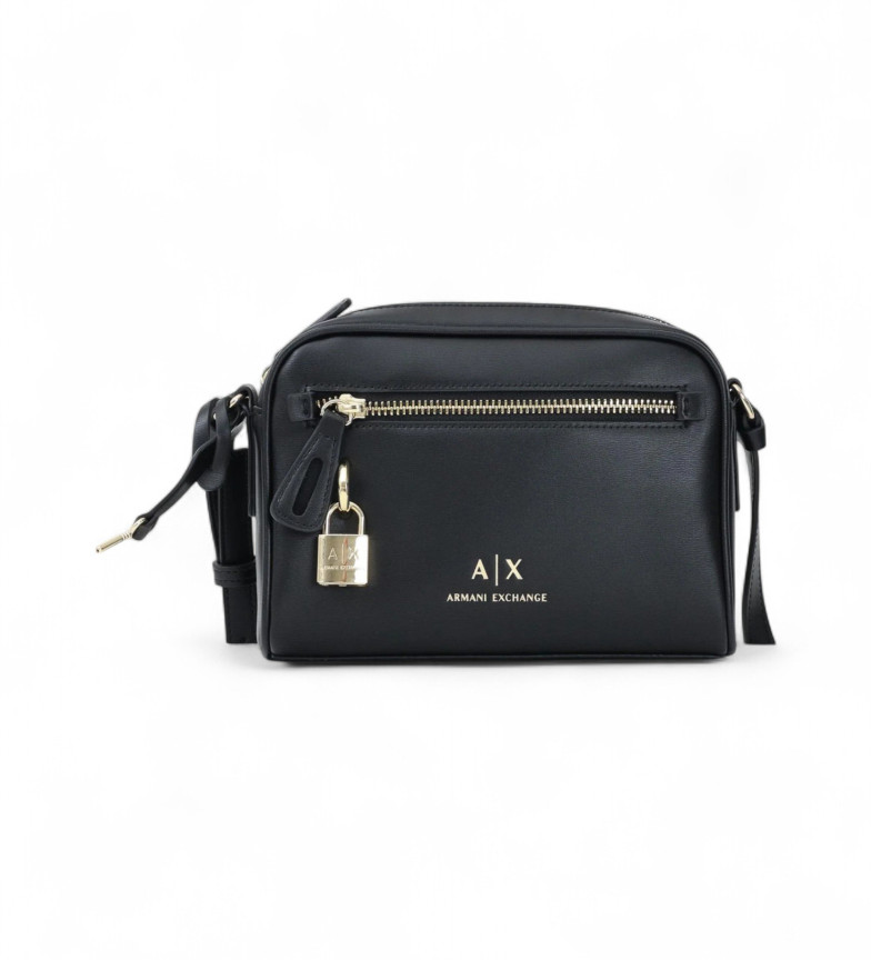 Armani Exchange Bolso Asv Lock negro