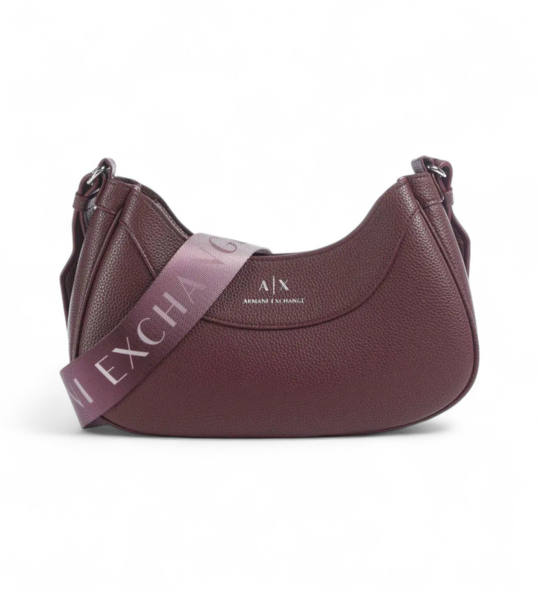 Armani Exchange Bolso bandolera granate