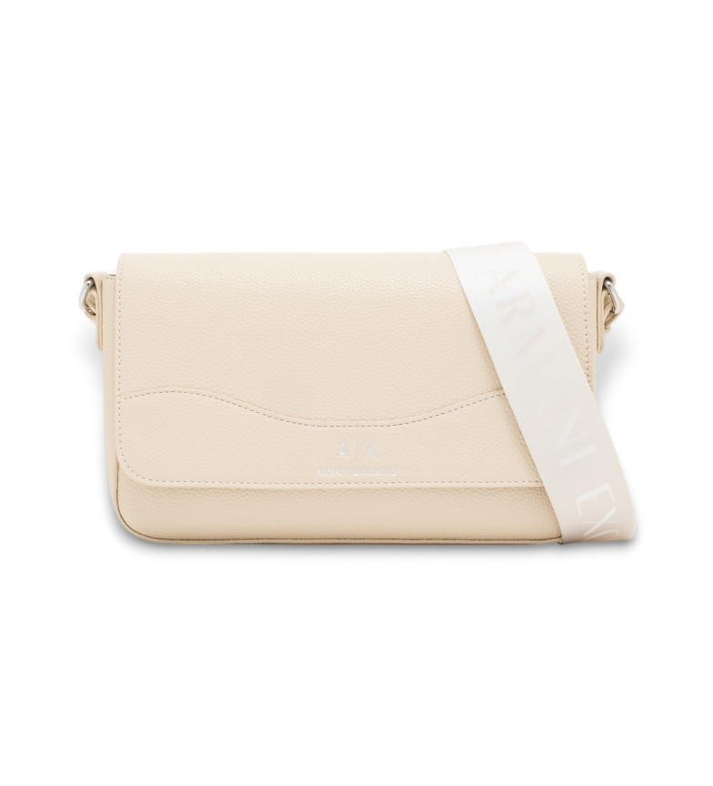 Armani Exchange Bandolera Logo beige